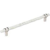 Marble White / Polished Nickel