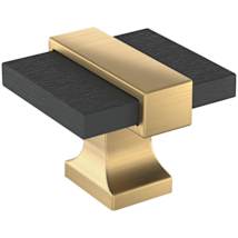 Brushed Matte Black / Champagne Bronze