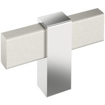 Satin Nickel / Polished Chrome