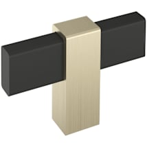 Matte Black / Golden Champagne