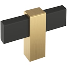 Matte Black / Champagne Bronze