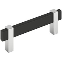 Matte Black / Polished Chrome