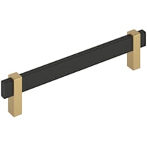 Matte Black / Champagne Bronze