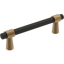 Matte Black / Champagne Bronze