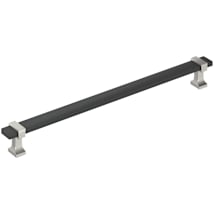 Brushed Matte Black / Satin Nickel