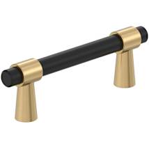 Matte Black / Champagne Bronze