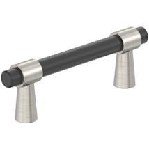 Matte Black / Satin Nickel