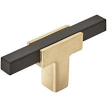 Brushed Gold / Matte Black