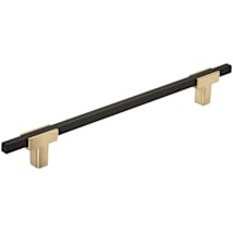 Brushed Gold / Matte Black