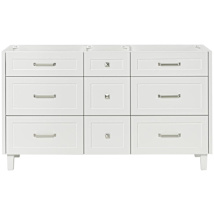 White / Brushed Nickel