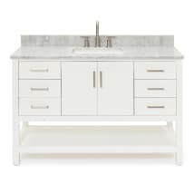 White / Carrara White Top