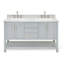 Grey / Carrara White Top