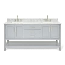 Grey / Carrara White Top