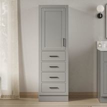 Grey / Matte Black Hardware