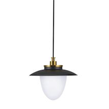 Black / Brushed Brass