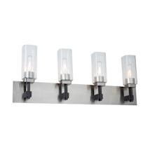 Satin Nickel / Clear