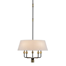 Black / Brushed Brass