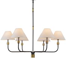 Black / Brushed Brass