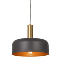 Black / Brushed Brass