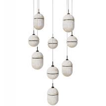 Alabaster / Aged Brass