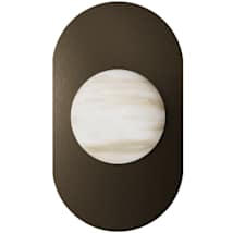 Alabaster / Aged Brass
