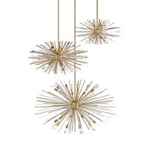 Aged Brass / Champagne Glass