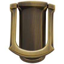 Satin Brass and Black