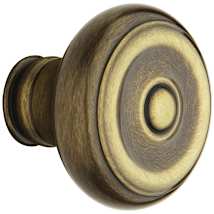 Satin Brass and Black