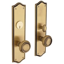 Satin Brass and Brown