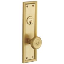 Satin Brass and Brown