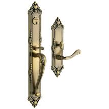 Satin Brass and Black