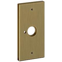 Satin Brass and Black