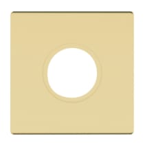Satin Brass and Brown