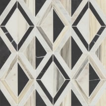 Eastern White / Nero Marquina / Calacatta Zebrino