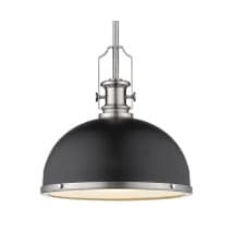 Matte Black / Brushed Nickel