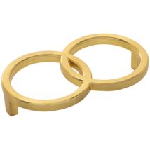Brushed Golden Brass