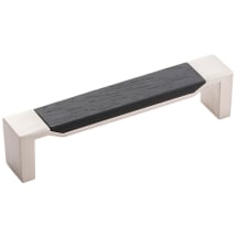 Satin Nickel With Black Wood