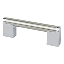 Brushed Nickel / Polished Chrome