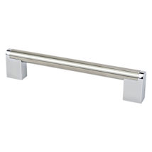Brushed Nickel / Polished Chrome