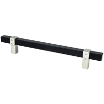 Matte Black / Brushed Nickel