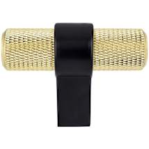 Modern Brushed Gold / Matte Black