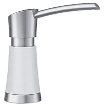 Stainless Steel / White