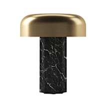 Black Marble / Brushed Brass