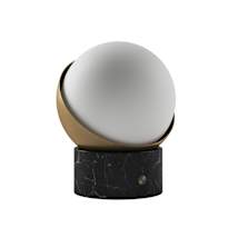 Black Marble / Brushed Brass
