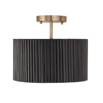 Black Stain / Matte Brass