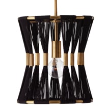 Black Rope / Patinaed Brass