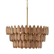 Light Wood / Patinaed Brass