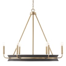 Black Stain / Matte Brass