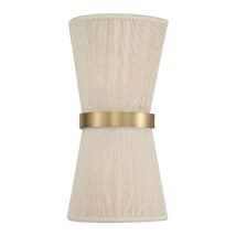 Bleached Natural Rope / Patinaed Brass
