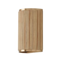 White Wash / Matte Brass